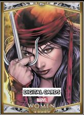 Topps Marvel Collect Women Of Marvel '24 Series 4 Elektra Gold Epic Digital picture