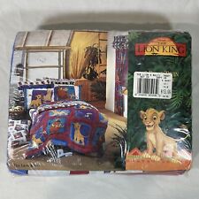 Vintage 1995 Disney The Lion King 3 Piece Twin Sheet Set - NEW SEALED - RARE picture