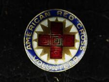 American Red Cross Porcelain Pimback 1 Inch Diameter  T-5 picture