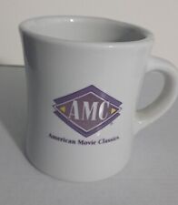 AMC Cable TV Logo Mug Cup AMERICA MOVIE CLASSICS Good VINTAGE Early 1990s rare  picture