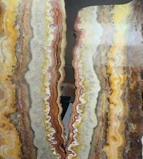 Red Mexican Crazy Lace Agate Slab/ Beautiful & Rich Color and Design (200 Grams) picture