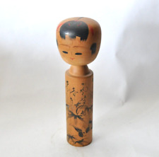 Kokeshi Rare vintage 21cm*6.5cm wooden traditional beautiful doll made in Japan picture