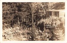 Wawona Lodge Woodruff Wisconsin WI 1940 Real Photo RPPC picture