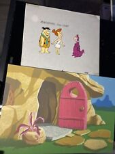 THE Flintstones Animation Cels Model Cel Vtg Cartoon Network Hanna-Barbera I16 picture