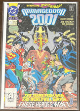 Armageddon 2001 #1 NM 9.4 1ST APPEARANCE WAVERIDER & MONARCH DC COMICS 1991 picture