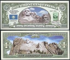 LOT OF 500 Bills - Mount Rushmore National Memorial NOVELTY BILLS picture