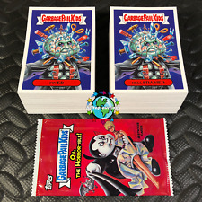 GARBAGE PAIL KIDS OH, THE HORROR-IBLE 2018 COMPLETE 200-CARD BASE SET +WRAPPER picture
