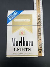Marlboro Lights Promo Fliptop Box 5 Pack Carton picture