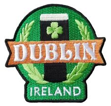 Dublin, Ireland Travel Patch Embroidered Iron on Sew on Souvenir picture