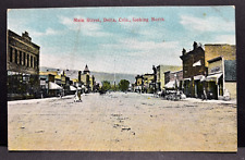 Postcard Main Street Delta Colo Looking North picture