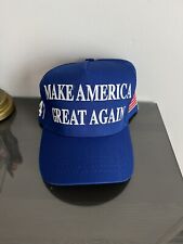 RARE Blue MAGA Cap 47 Authentic official Trump 2024 campaign gear￼ CaliFame Hat picture