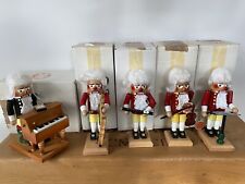 RARE LOT 5 STEINBACH CHOPIN MUSIC SERIES NUTCRACKERS - SIGNED W/ ORIGINAL BOXES picture