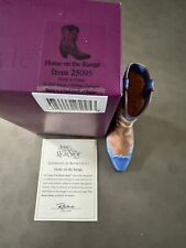 Just The Right Shoe By Raine, Item 25095, Home On The Range, Circa 1995 picture