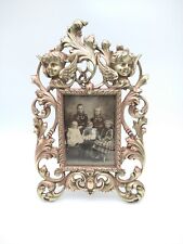 Cabinet Card Photo Brass Frame picture