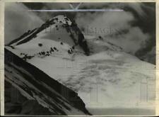 1935 Press Photo Cooper Spur and Elliott Glacier at Mount Hood - orb20290 picture