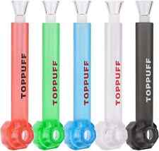5PK-Deal Random Colors Top Puff Premium Portable Hookah Bottle Water Glass Bong picture