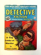 Detective Fiction Weekly Pulp Aug 10 1940 Vol. 139 #1 GD Low Grade picture