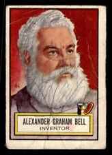 1952 Topps Look 'N See #74 Alexander Graham Bell PR picture
