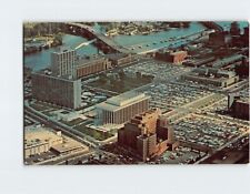 Postcard Aerial View of Minneapolis Minnesota USA picture