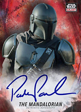 Topps Chrome Galaxy Star Wars Auto PEDRO PASCAL THE MANDALORIAN SIG Digital Card picture