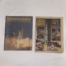 Vintage Apollo 11 Newspaper 1989 NASA Space Moon Astronaut Collectors Lot of 2 picture
