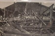 Train Wreck 1916-Mitchell, South Dakota/SD Railroad/Magazine Print Ad 7.5