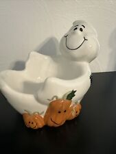 Sonoma Ghost Halloween Ceramic Candy Dish picture