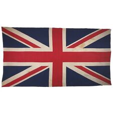Vintage Cotton Union Jack Flag Cloth United Kingdom British UK Made in England picture