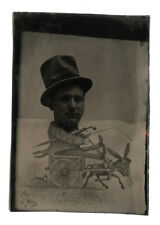 1870s Tintype Cassius Marcellus Coolidge Caricature Cut Out Carnival Portrait picture