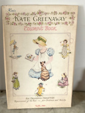 Vintage Red Farm Studio Kim's Kate Greenway Coloring Book 6 Characters, Unused picture