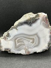 MOROCCAN AGATE FACE POLISHED SPECIMEN ( POLISHED) Stunning Parallax Banding picture