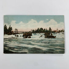 Postcard Maine Lewiston Falls ME Androscoggin River Pre-1907 Unposted Undivided picture