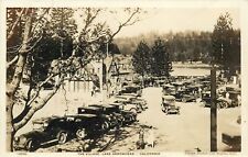Postcard RPPC 1929 California Lake Arrowhead The Village autos CA24-3927 picture