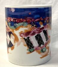 Starbucks Deborah Reinhart Watercolor Holiday Christmas Coffee Mug Cup 12 oz picture
