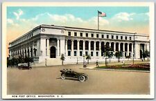 Vtg Washington DC New Post Office 1920s Old View White Border Unused Postcard picture