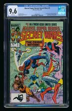 SECRET WARS #3 (1984) CGC 9.6 1st APPEARANCE VOLCANA & TITANIA WHITE PAGES picture