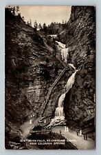 Colorado Springs, Seven Falls, South Cheyenne Canon, Colorado Vintage Postcard picture