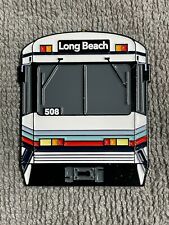 NEW Los Angeles Metro Transit Blue Line Light Rail Pin Long Beach SCRTD LACMTA picture