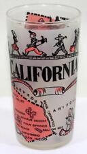 c.1950's California State Hazel Atlas Travel Souvenir Juice Glass Tumbler picture