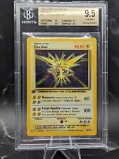 Pokémon Base Set French 1st Edition Zapdos/Electhor BGS 9.5  with subgrades Pop8 picture
