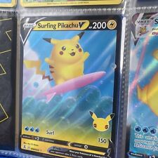 Surfing Pikachu V 8/25 Holo picture