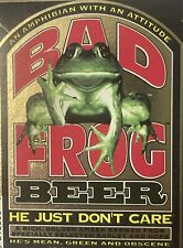 Infamous Vintage 🐸 Bad Frog Beer Label Banned in 8 States for Being Obscene picture