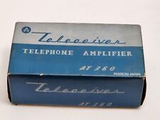 NEW 1960’s Teleceiver Telephone Amplifier Amami AT360 Box & Instructions.KBIN picture