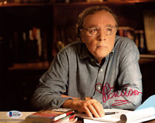 JAMES PATTERSON SIGNED 8x10 PHOTO MYSTERY WRITER ALEX CROSS RARE BECKETT BAS picture