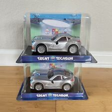 Lot/2 NEW & SEALED Chevron TRENT TECHRON 25th Anniversary Silver Sports Car Toy picture