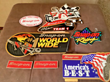 lot of 7 snap on racing tool stickers decals. nos picture
