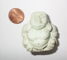 Cloud Mountain Turquoise Stone Carving - Happy Buddha (43.8 gram 43x41x23 mm) picture