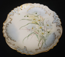 Atq. Limoges France - Pouyant, Jean Mark 5 1891-1932 Floral Saucer picture