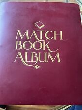 Vintage Match Cover Album, with 125Vintage Matchbook Covers From All Over picture
