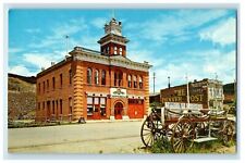 c1960s The City Hall and Firehouse in Historic Victor Colorado CO Postcard picture